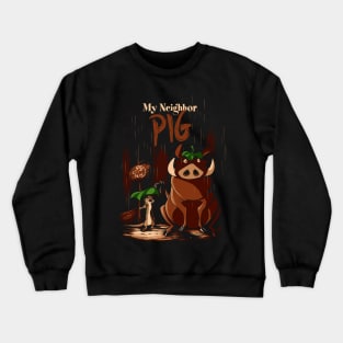 Meu Vizinho Porco Crewneck Sweatshirt